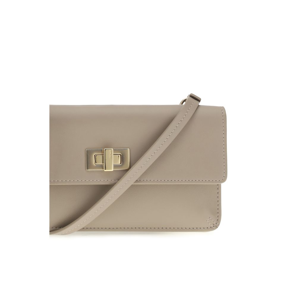 Fendi | Beige Calf Leather Bos Taurus Wallet