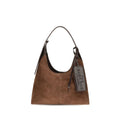 Marc Jacobs | Brown Suede Leather Shoulder Bag