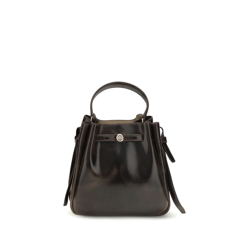 Tory Burch | Brown Calf Leather Bos Taurus Backet Bag