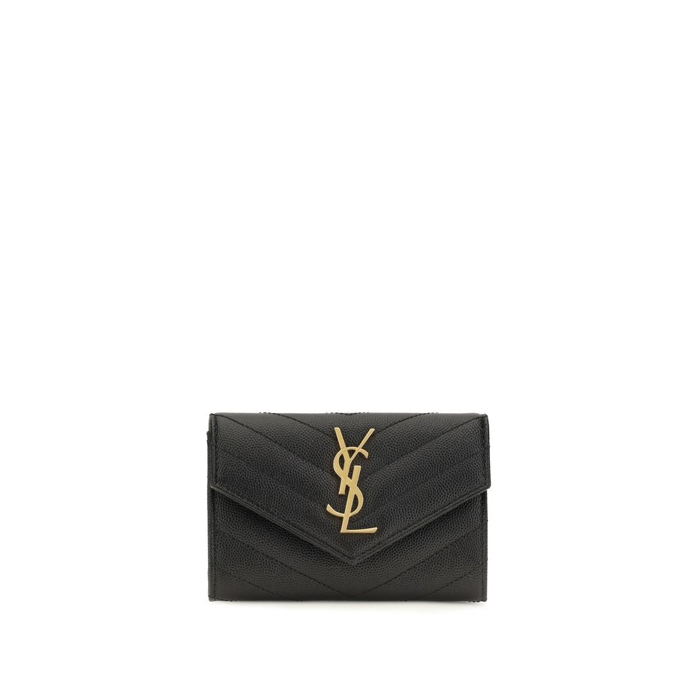 Saint Laurent | Black Lamb Ovis Aries Wallet