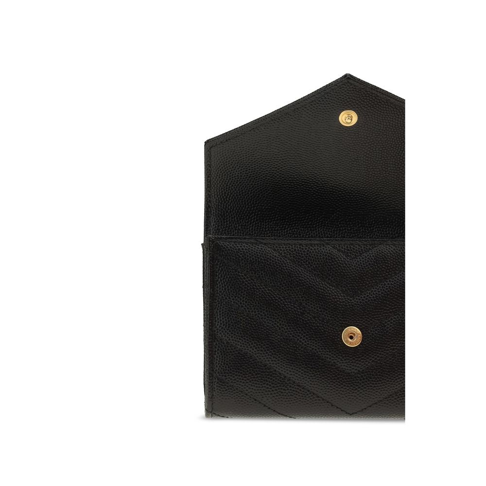 Saint Laurent | Black Lamb Ovis Aries Wallet
