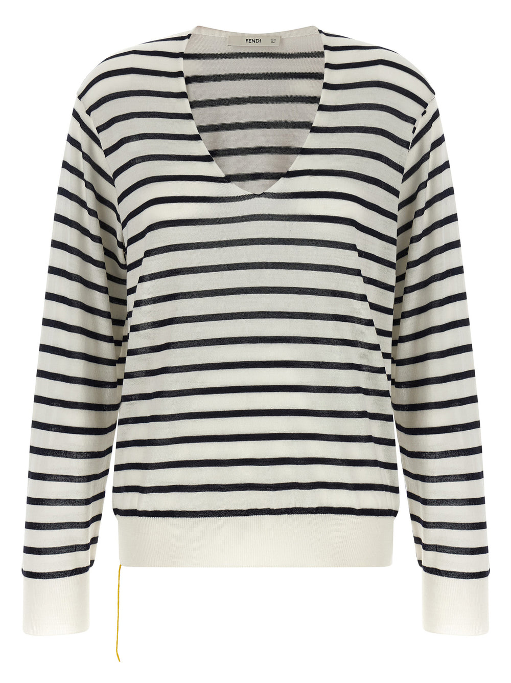 Fendi | Bicolor Virgin Wool Cardigan