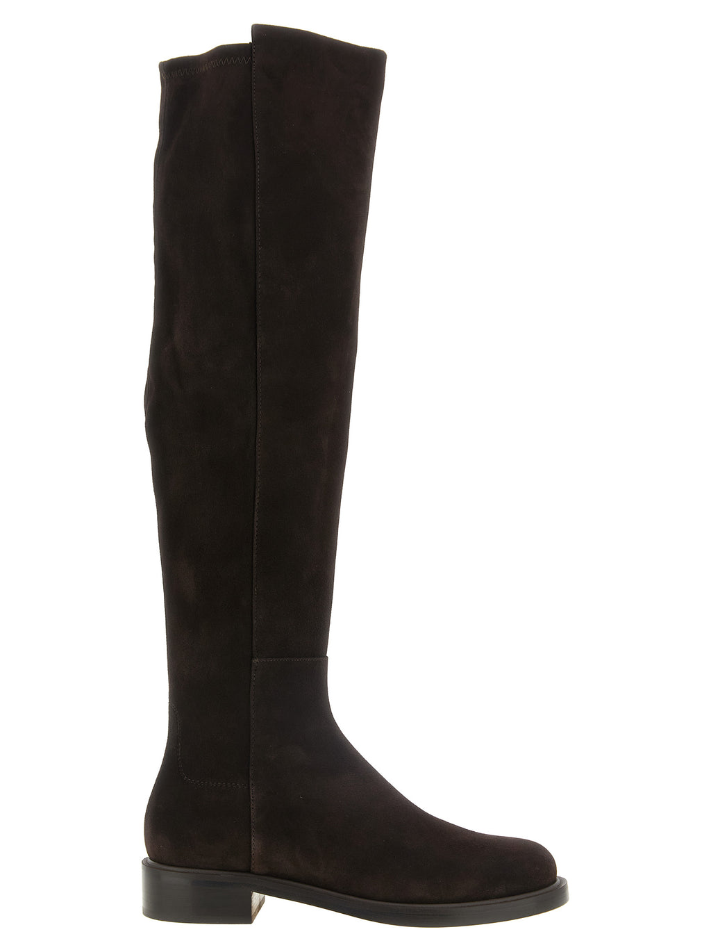 Stuart Weitzman | Brown Lamb Leather Over The Knee