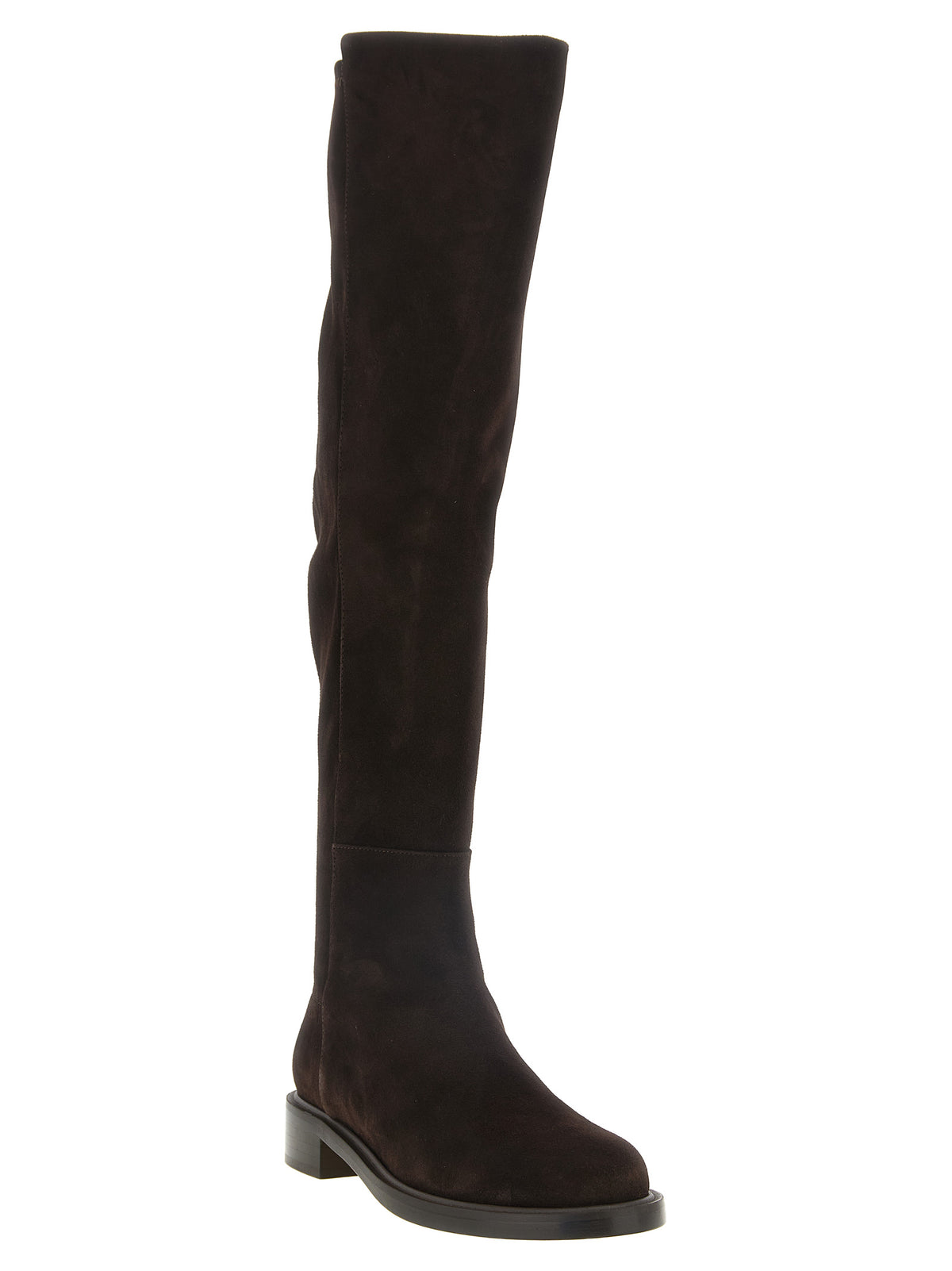 Stuart Weitzman | Brown Lamb Leather Over The Knee