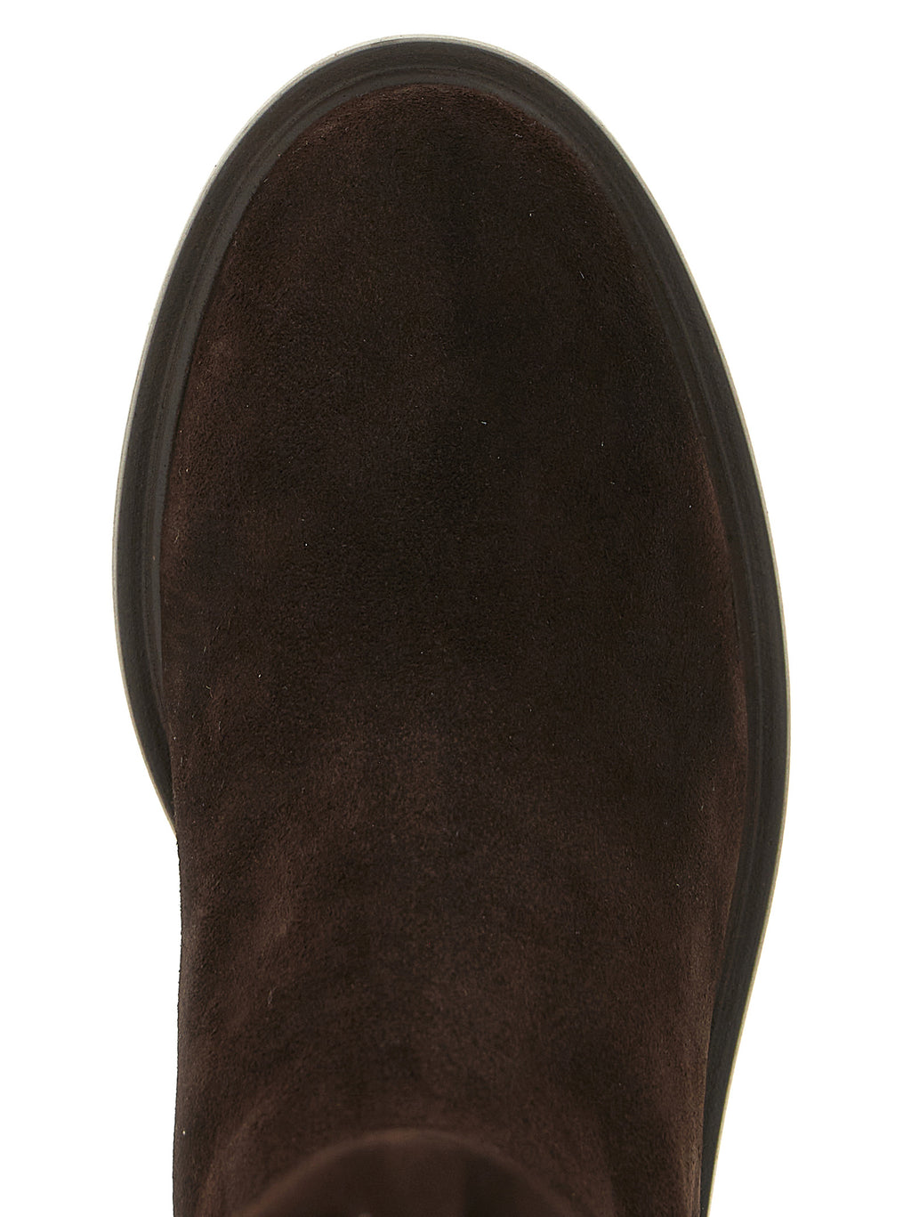 Stuart Weitzman | Brown Lamb Leather Over The Knee