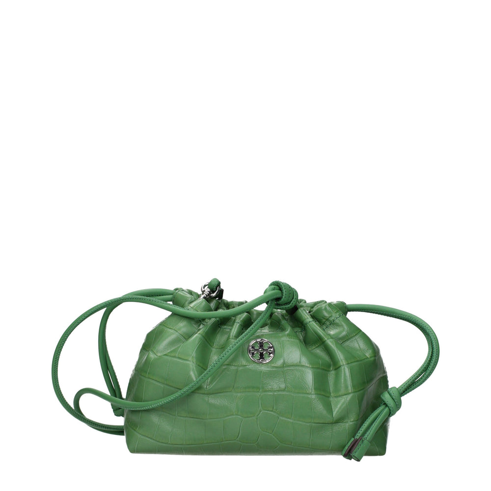Tory Burch | Green Leather Shoulder Bag