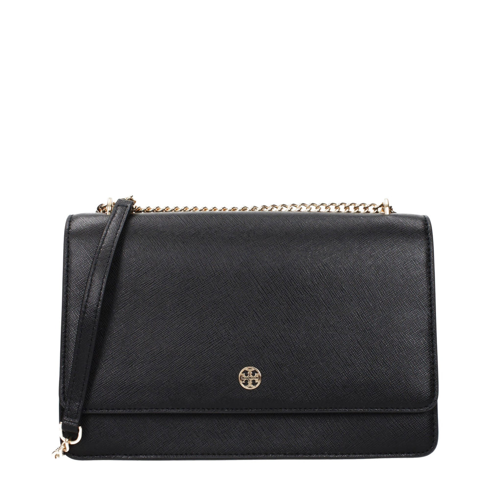 Tory Burch | Black Leather Crossbody Bag