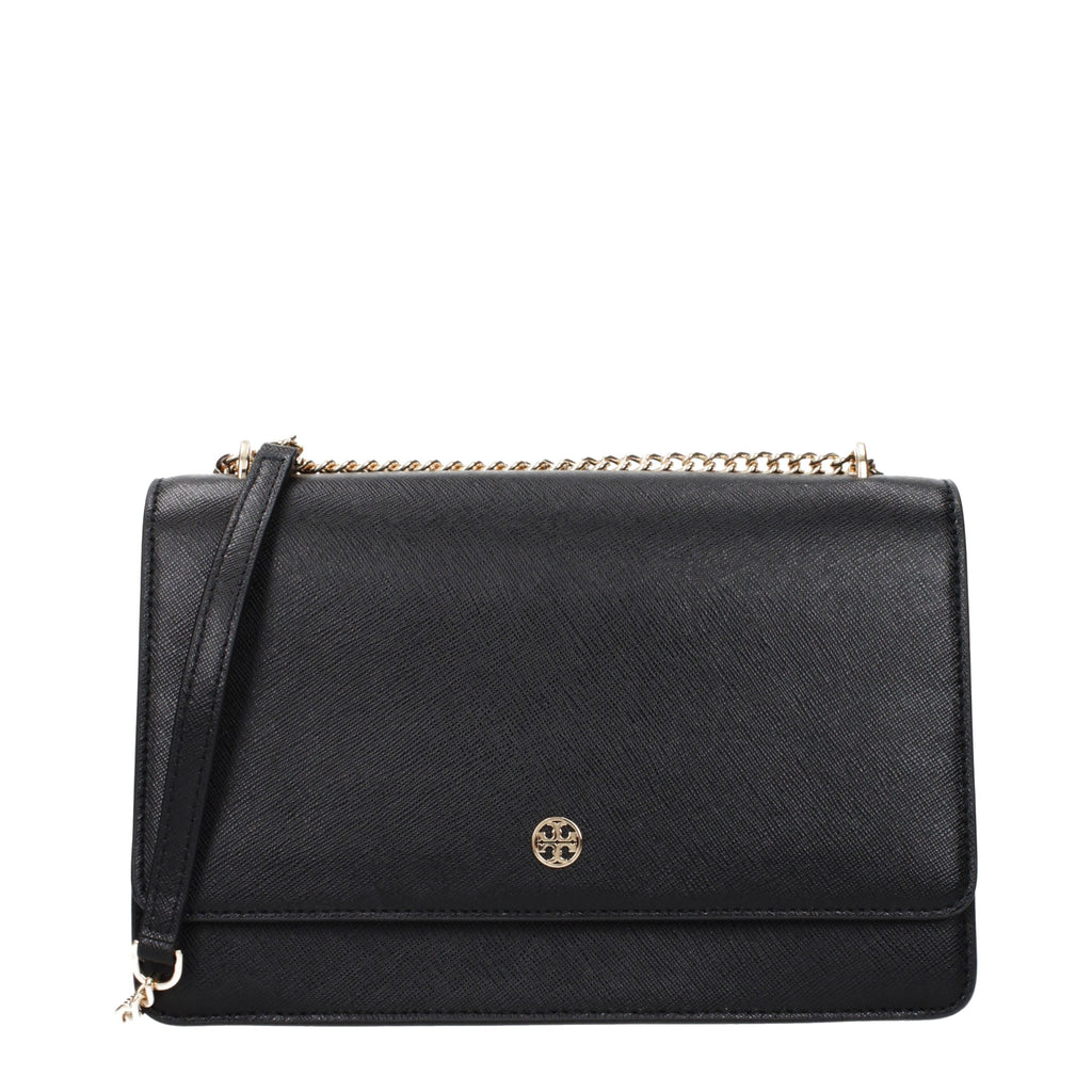 Tory Burch | Black Leather Crossbody Bag