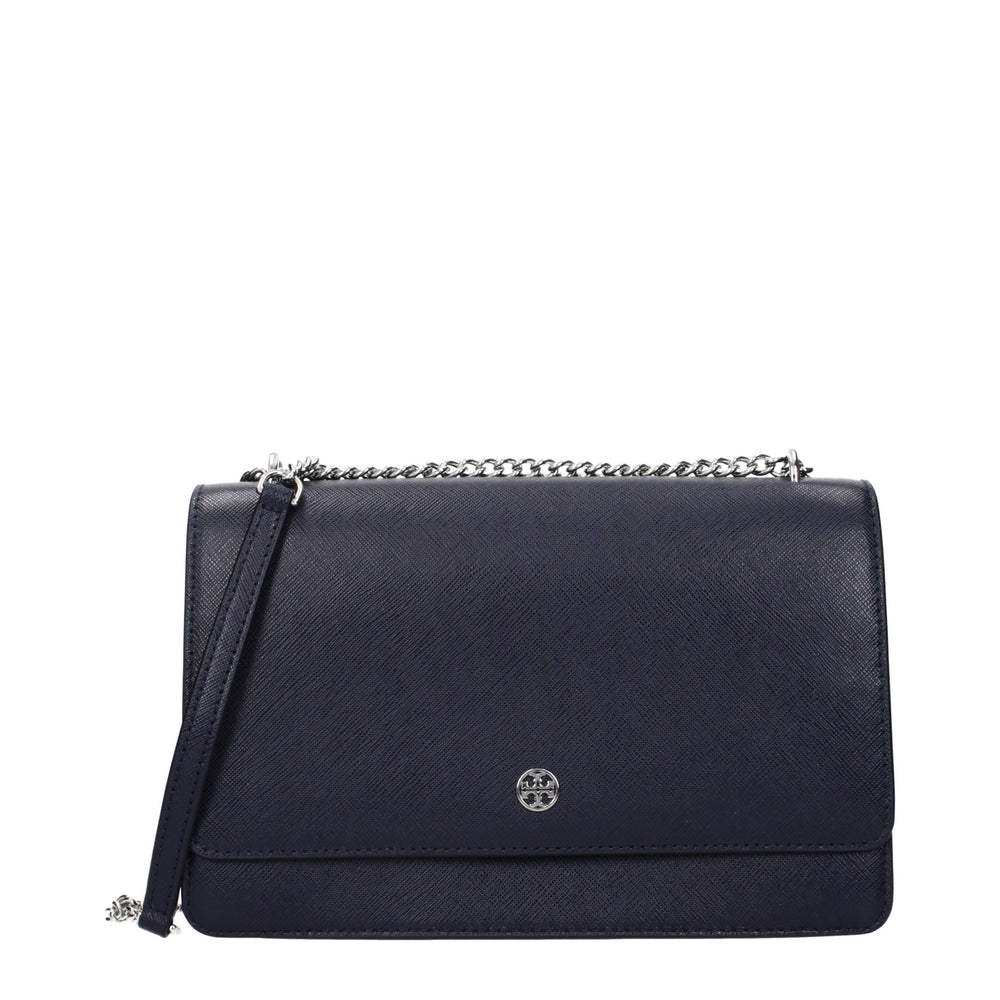 Tory Burch | Blue Leather Crossbody Bag