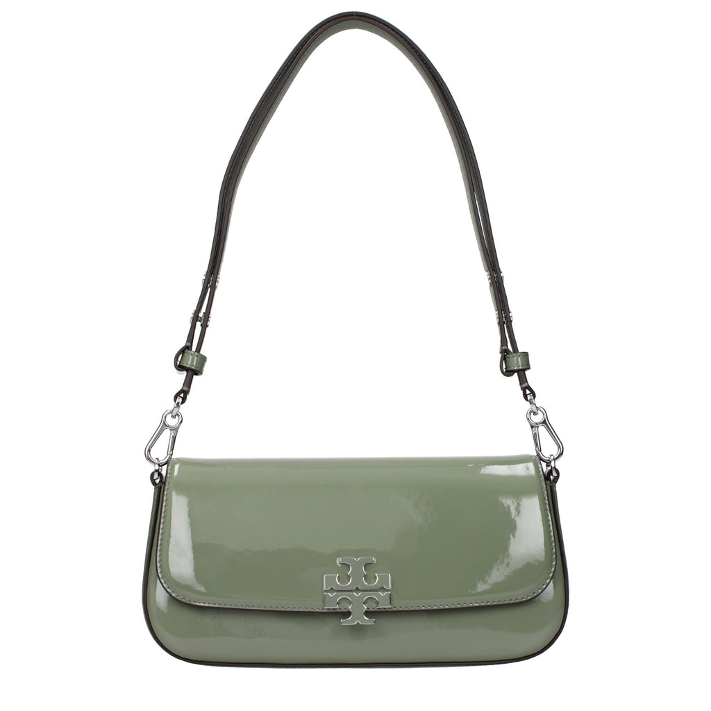Tory Burch | Green Leather Shoulder Bag