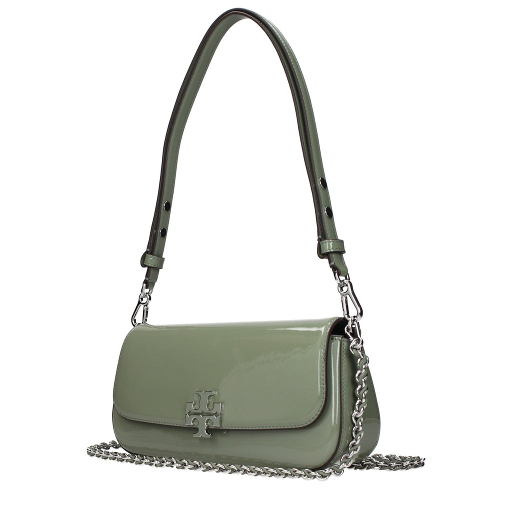 Tory Burch | Green Leather Shoulder Bag