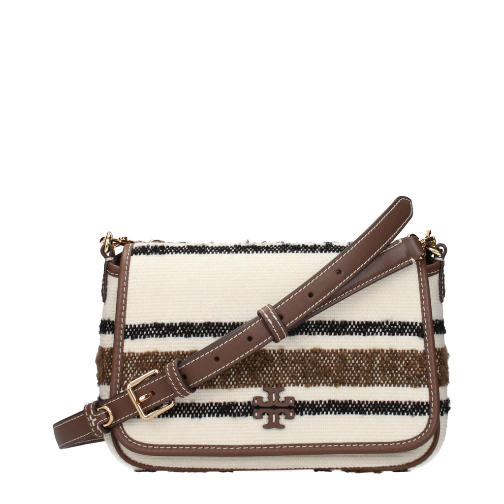 Tory Burch | Beige Fabric Crossbody Bag