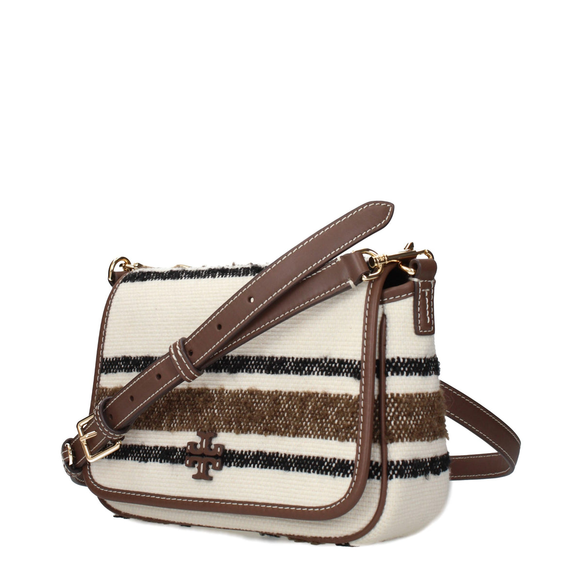 Tory Burch | Beige Fabric Crossbody Bag