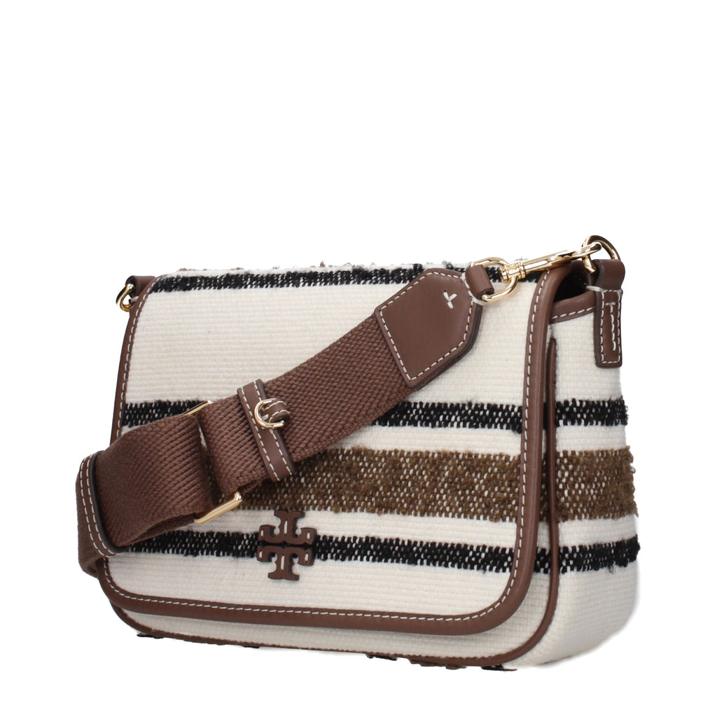 Tory Burch | Beige Fabric Crossbody Bag