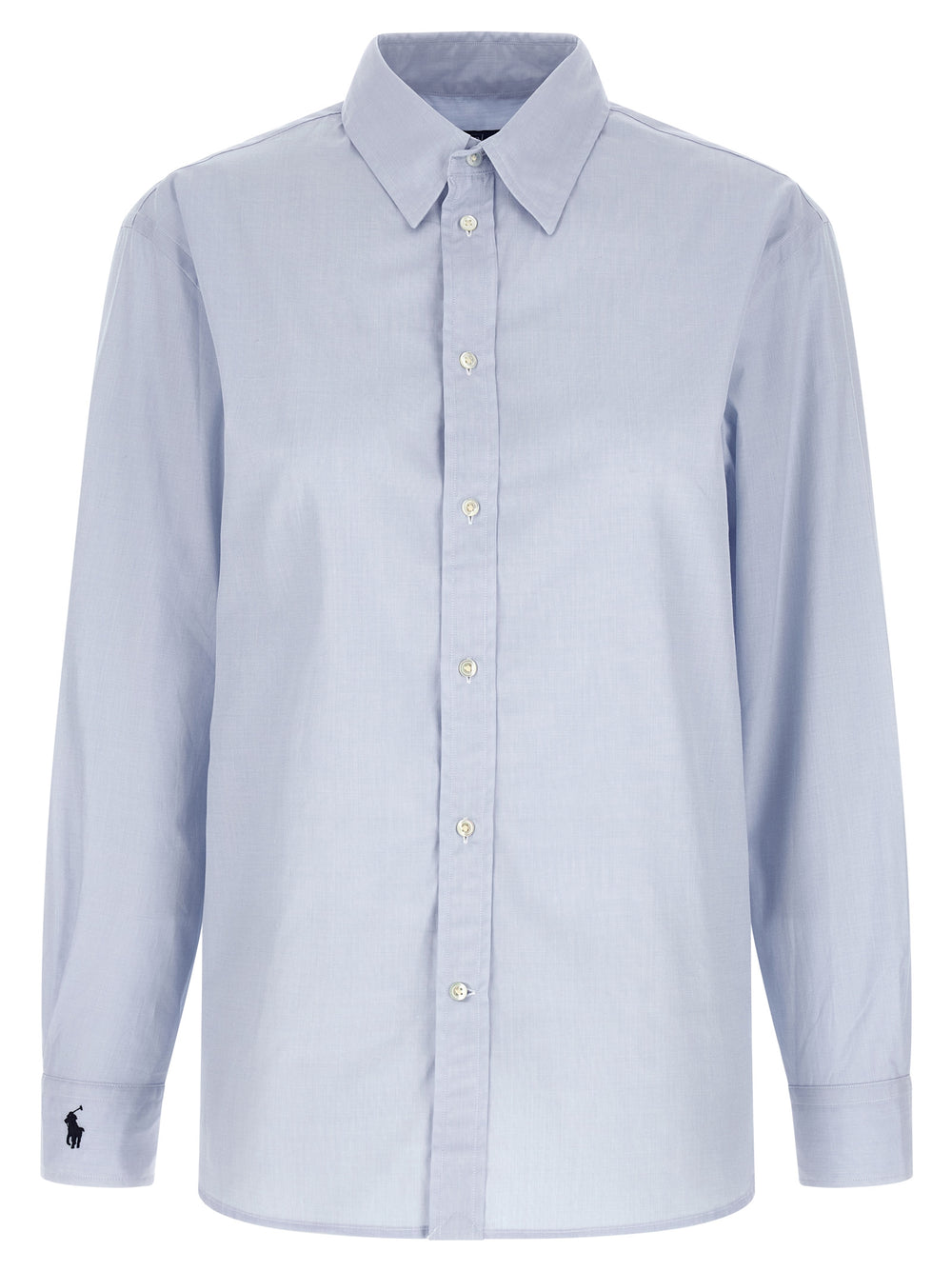 Polo Ralph Lauren | Blue Cotton Blouse