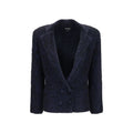 Giorgio Armani | Blue Polyamide Blazer