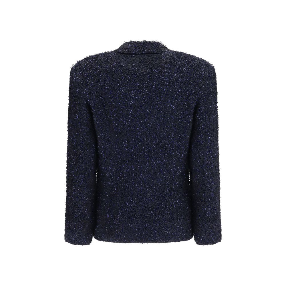Giorgio Armani | Blue Polyamide Blazer
