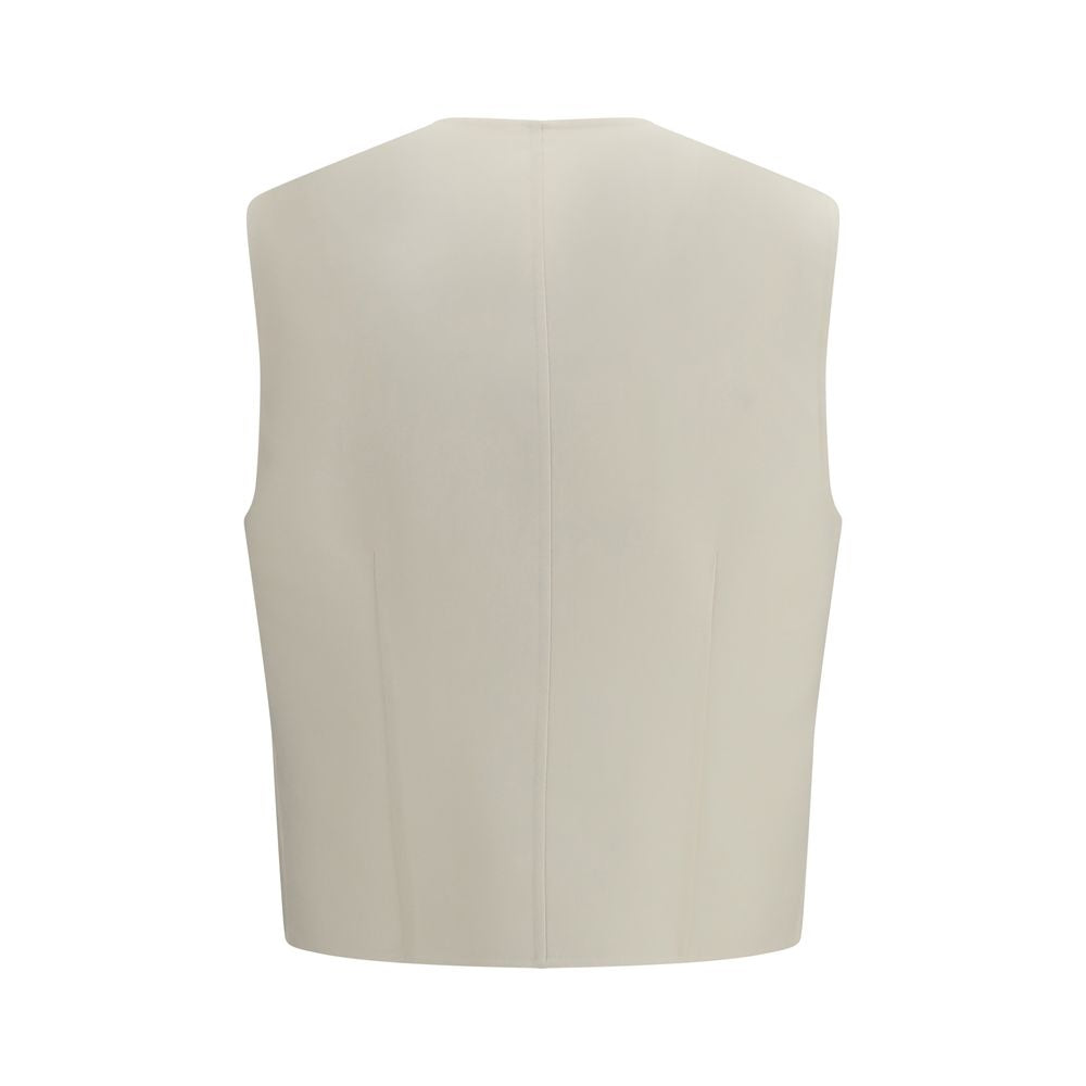 Fendi | Beige Wool Oves Aries Waistcoat
