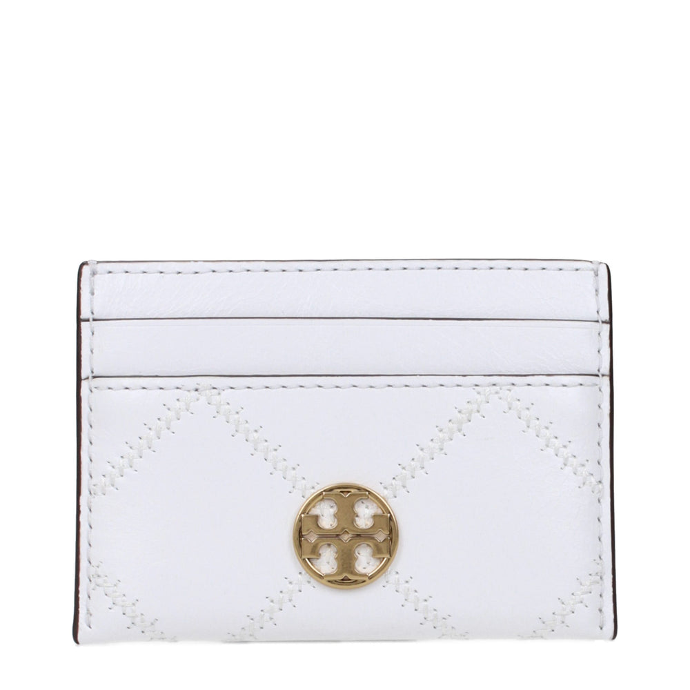 Tory Burch | White Leather Cardholder