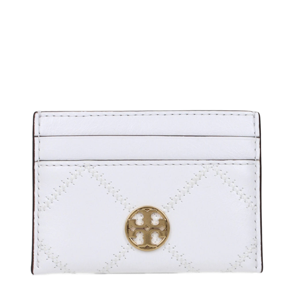 Tory Burch | White Leather Cardholder