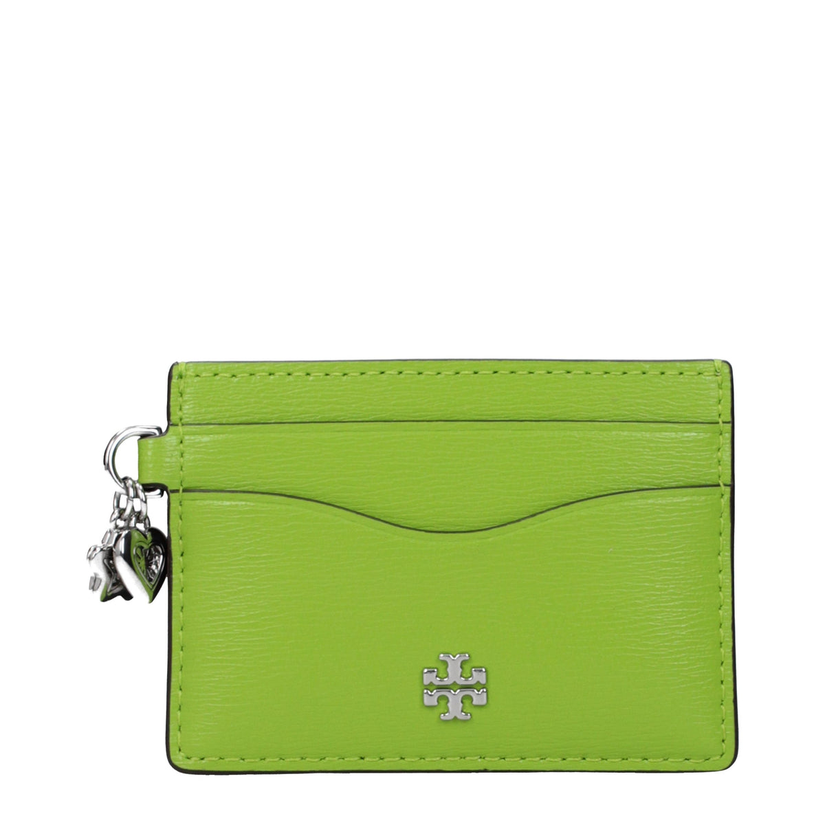 Tory Burch | Green Leather Cardholder