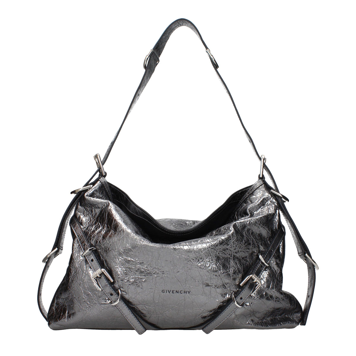 Givenchy | Gray Leather Shoulder Bag