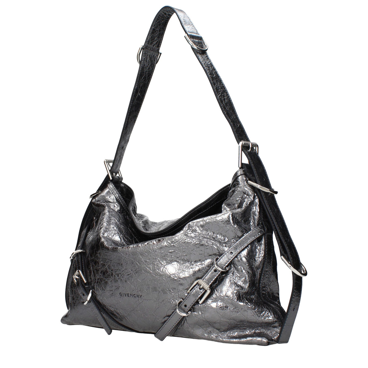 Givenchy | Gray Leather Shoulder Bag