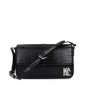 Karl Lagerfeld | Black Polyethylene Shoulder Bag