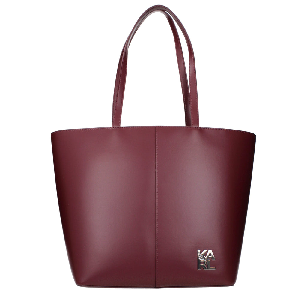 Karl Lagerfeld | Red Polyethylene Shoulder Bag