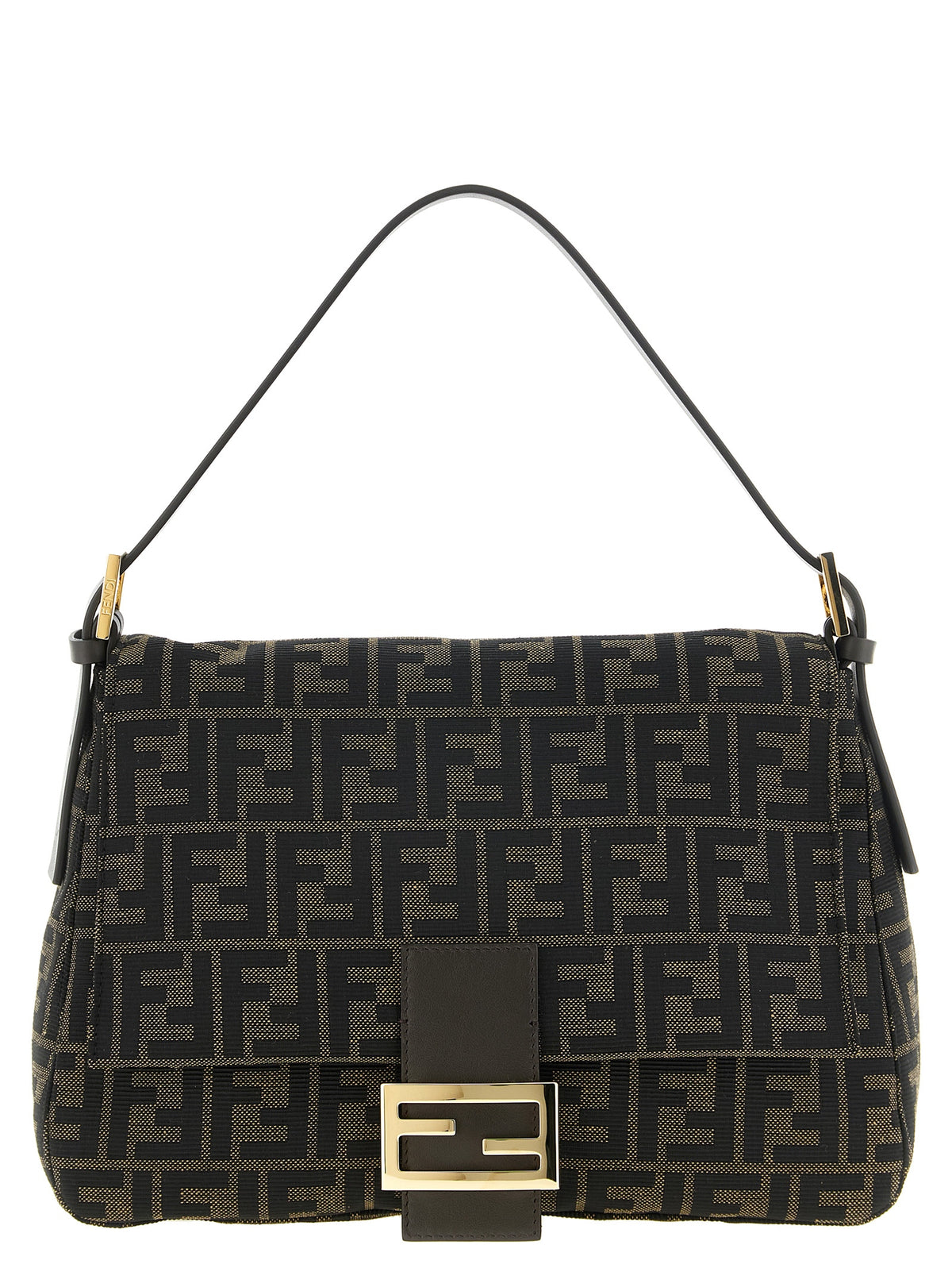 Fendi | Brown Polyester Shoulder Bag