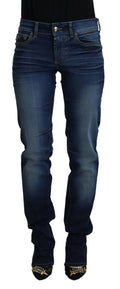 Just Cavalli | Blue Cotton Women Casual Denim Jeans