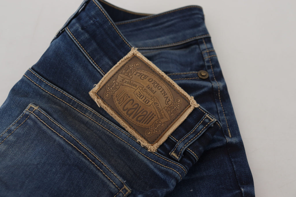 Just Cavalli | Blue Cotton Women Casual Denim Jeans