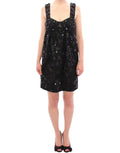 Dolce & Gabbana | Black floral crystal embedded dress