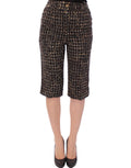 Dolce & Gabbana | Multicolor Wool Shorts Pants