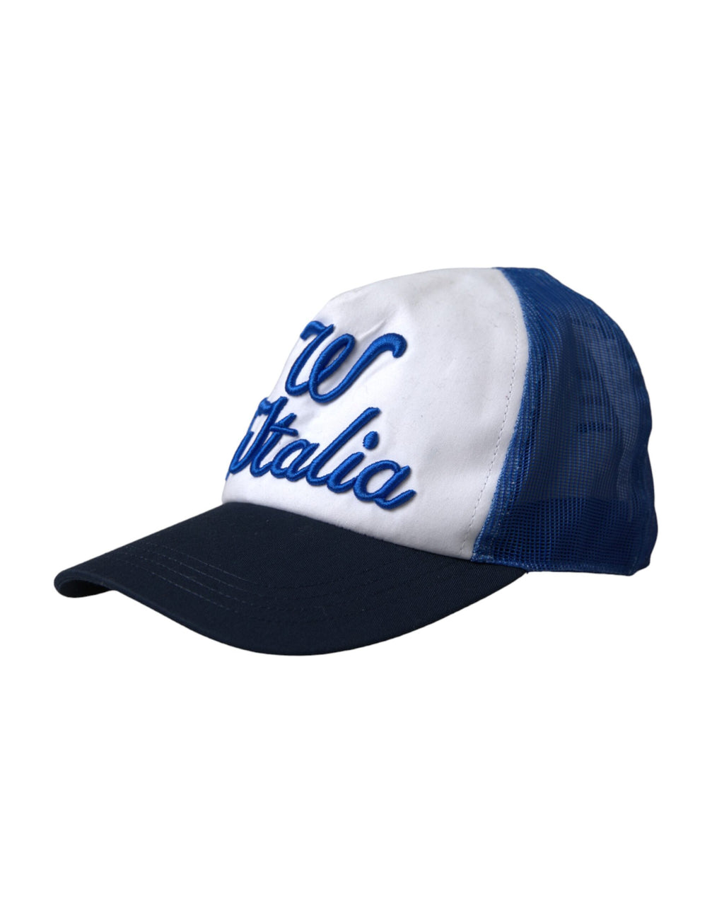 Dolce & Gabbana | Blue White Black Italia Mesh Baseball Hat