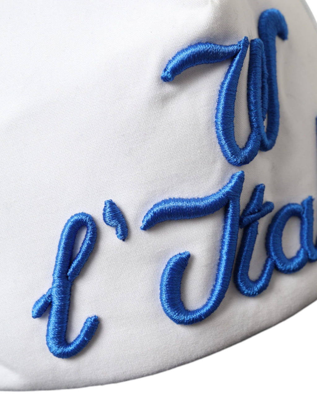 Dolce & Gabbana | Blue White Black Italia Mesh Baseball Hat