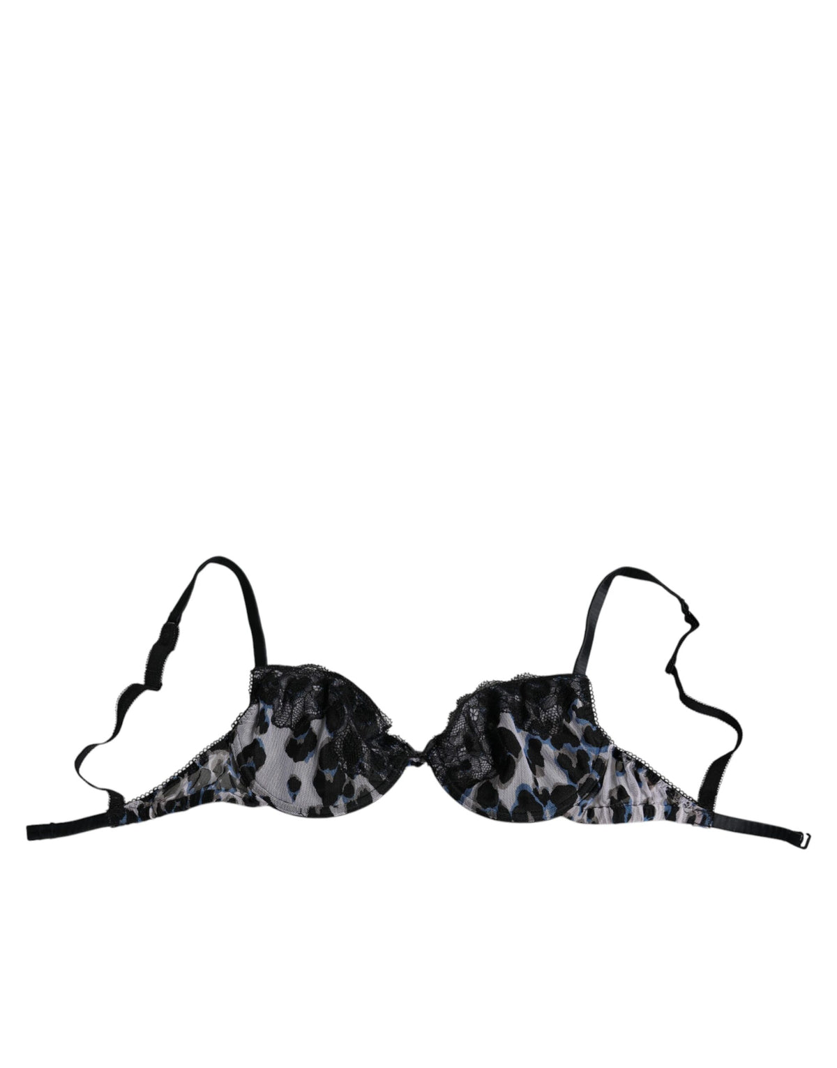 Roberto Cavalli | White Leopard Push Up Reggiseno Bra Underwear