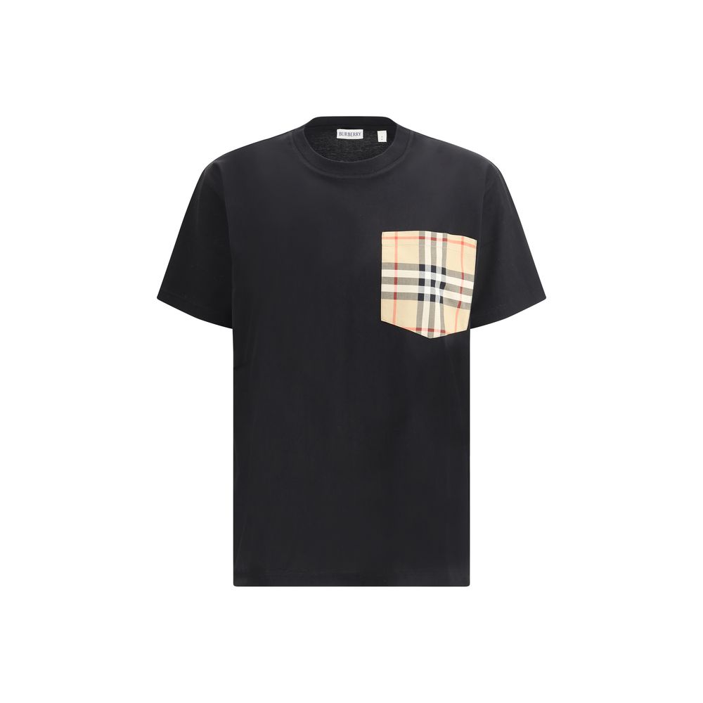 Burberry | Black Cotton T-Shirt