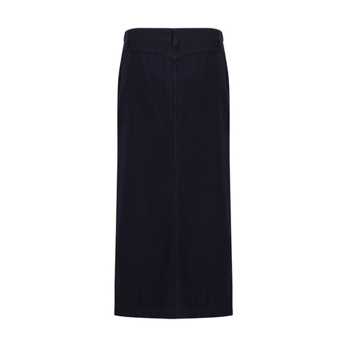 Giorgio Armani | Blue Cotton Skirt