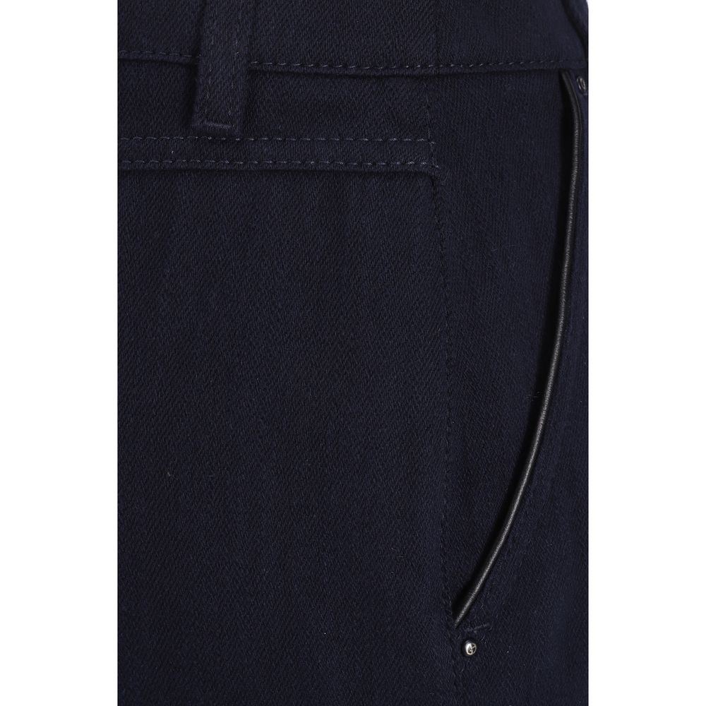 Giorgio Armani | Blue Cotton Skirt