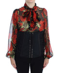 Dolce & Gabbana | Black Stretch Corset Waist Strap Belt