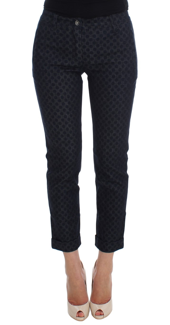 Dolce & Gabbana | Polka Dotted Slim Capris Jeans