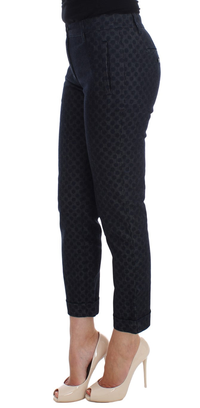 Dolce & Gabbana | Polka Dotted Slim Capris Jeans