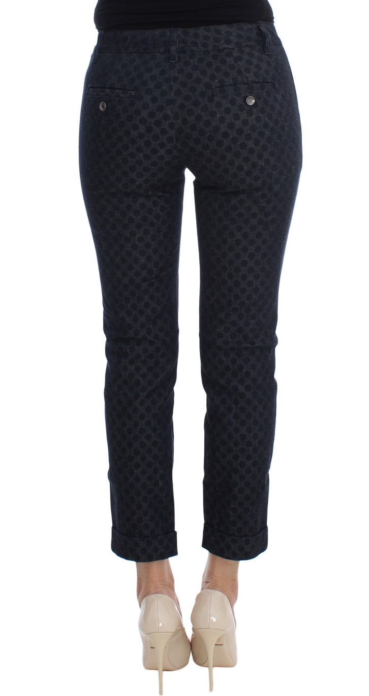 Dolce & Gabbana | Polka Dotted Slim Capris Jeans