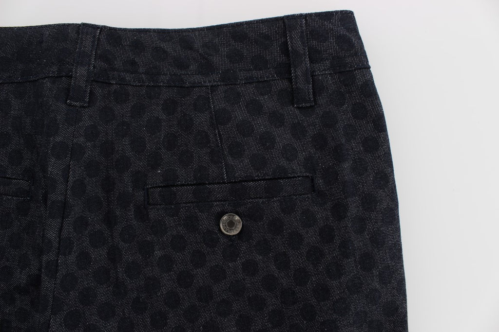 Dolce & Gabbana | Polka Dotted Slim Capris Jeans