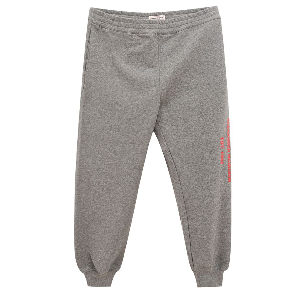 Alexander McQueen | Gray Cotton Athletic Pants