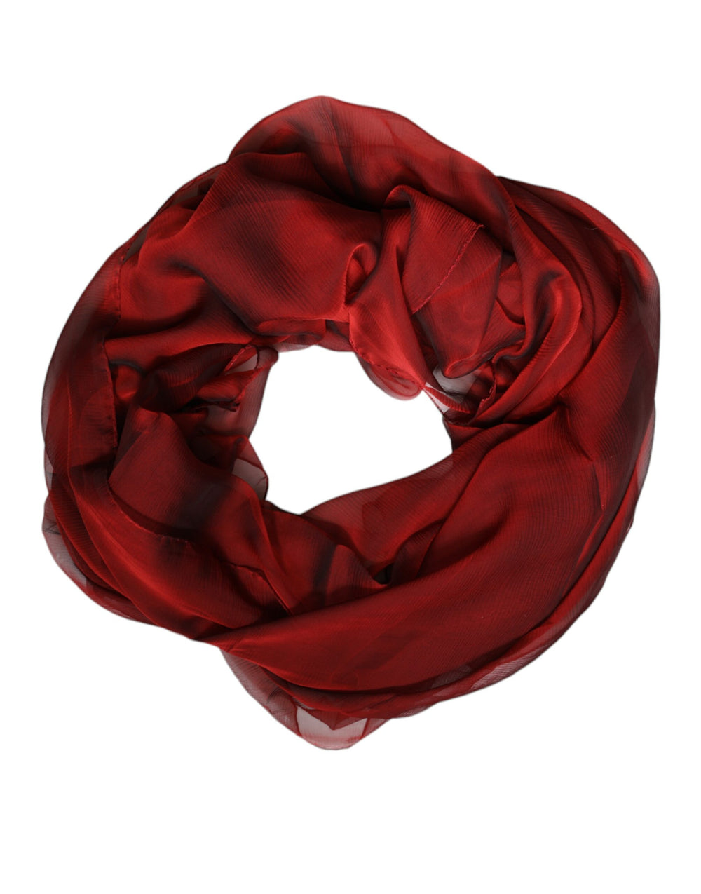 Dolce & Gabbana | Red Silk Rectangle Women Wrap Shawl Scarf