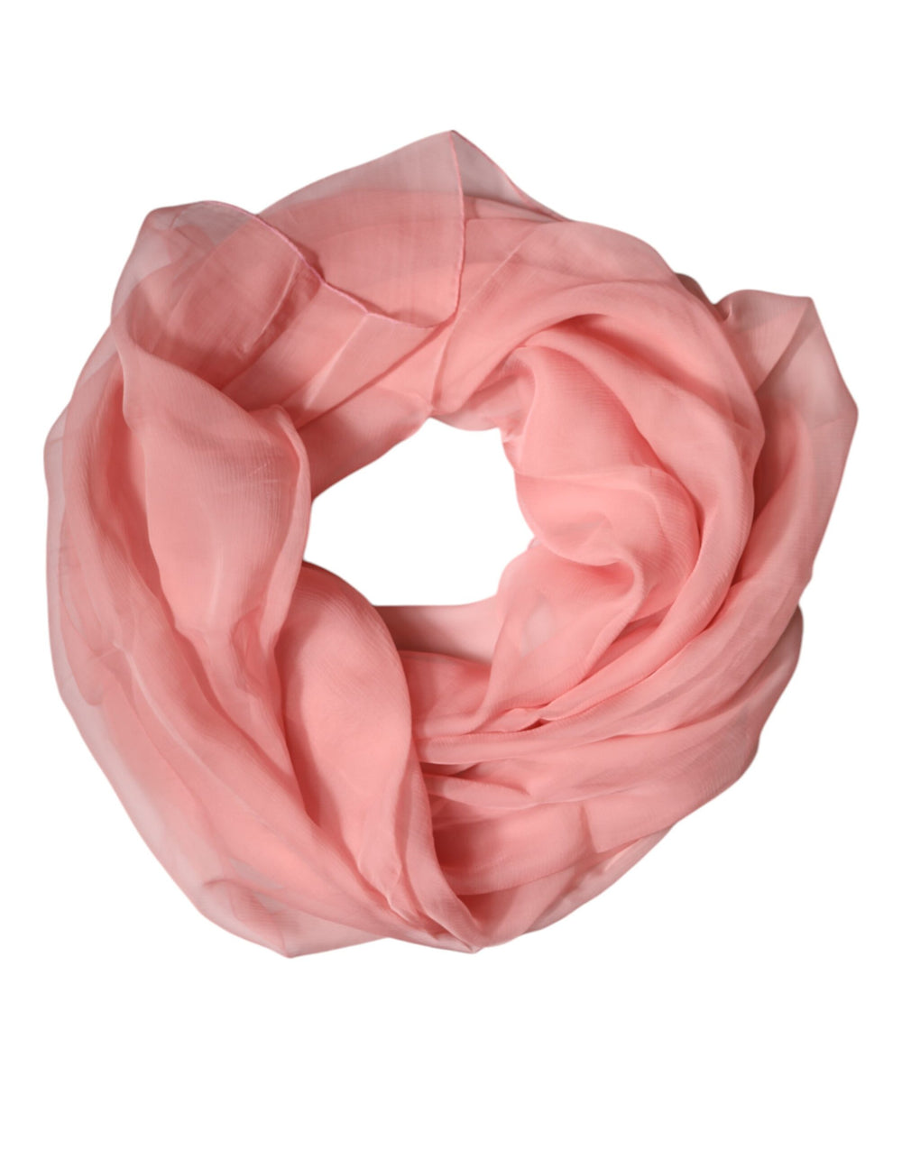 Dolce & Gabbana | Pink Silk Rectangle Women Wrap Shawl Scarf