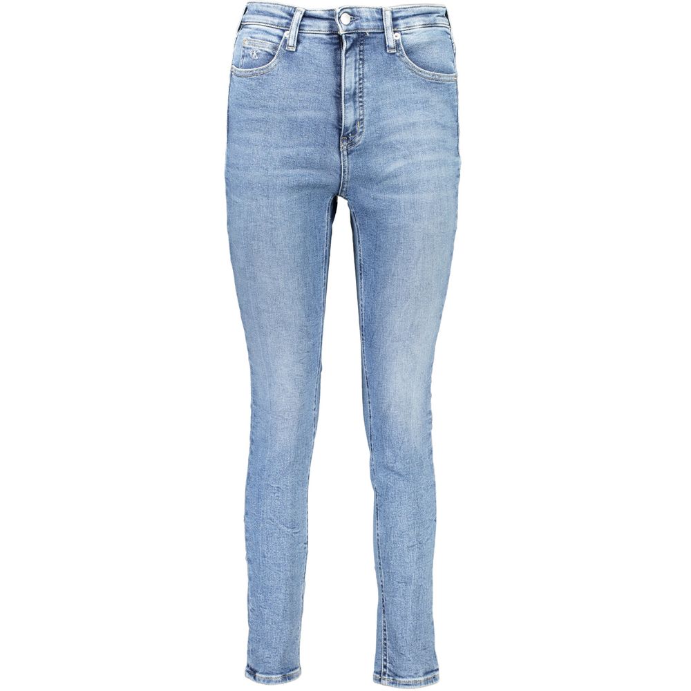 Calvin Klein | Azzurro Cotton Women's Skinny Jean