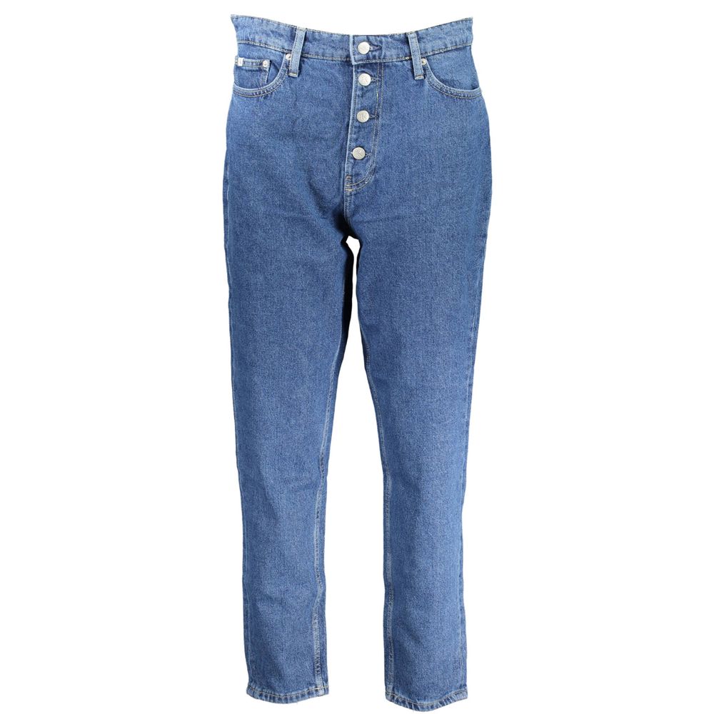 Calvin Klein | Blu Cotton Women Jeans
